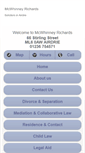 Mobile Screenshot of mcwhinneyrichards.co.uk